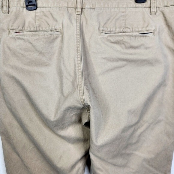 Bonobos Mens Straight Leg Plaid Lined Pocket Washed Chinos Size 35x30 - Picture 4 of 9